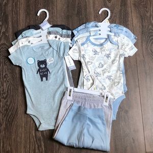 NWT 12 month boy onesies bundle